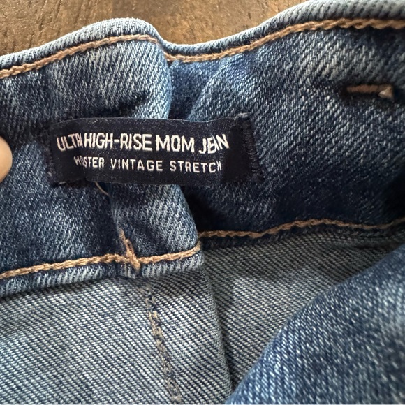 Hollister Ultra High-Rise Mom Jeans Hipster‎ Vintage Stretch - Picture 7 of 10